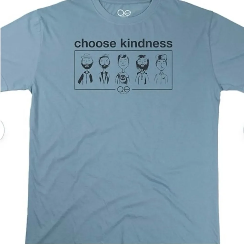 QUEER EYE 🖤 🌈Short sleeve tee 🖤 NEW 🖤 “choose kindness” 🖤🌈